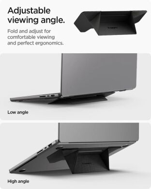 Підставка для ноутбуку Spigen Slim Fold Laptop Stand LD201-S3 (AMP10403) - Black