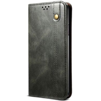 Захисний чохол UniCase Leather Wallet для Samsung Galaxy A22 5G (A226) - Green