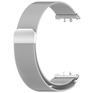 Ремешок Deexe Milanese Loop для Samsung Galaxy Fit 3 - Silver