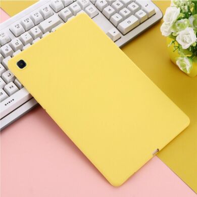 Захисний чохол Deexe Silicone Shell для Samsung Galaxy Tab S6 lite / S6 Lite (2022/2024) - Yellow