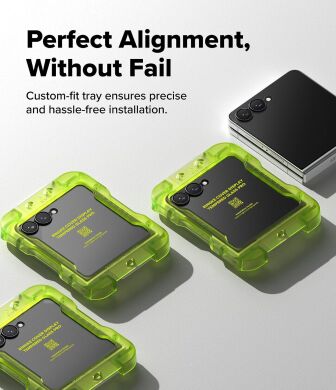 Комплект захисних стекол (2шт) Ringke Cover Display Tempered Glass Pro для Samsung Galaxy Flip 8 (8800328819412)