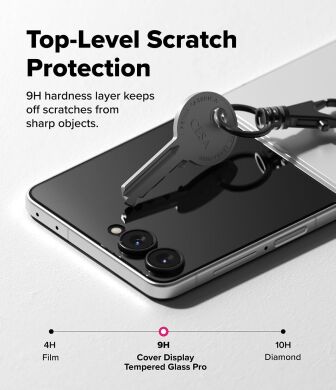 Комплект захисних стекол (2шт) Ringke Cover Display Tempered Glass Pro для Samsung Galaxy Flip 8 (8800328819412)