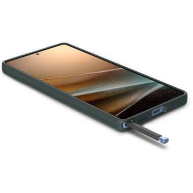 Захисний чохол Spigen (SGP) Thin Fit (MagFit) для Samsung Galaxy S25 Ultra (S938) ACS08947 - Abyss Green