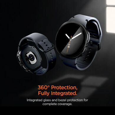 Захисний чохол Spigen Thin Fit 360 (FW) для Samsung Galaxy Watch 9 (44mm) / Watch 8 (44mm) ACS11602 - Black
