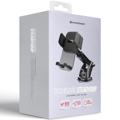 Автомобильный держатель ArmorStandart SteadyGrip Dashboard - Black