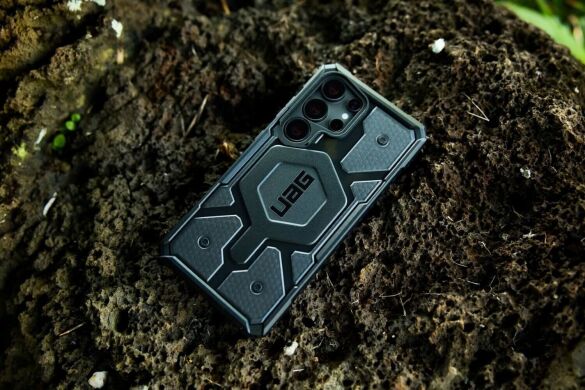 Захисний чохол URBAN ARMOR GEAR (UAG) Pathfinder Clear Pro для Samsung Galaxy S25 Plus (S936) 214484113131 - Ash