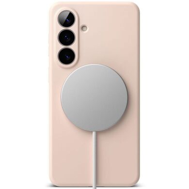 Захисний чохол Ringke Silicone Magnetic для Samsung Galaxy S26 (S942) 8800328815766 - Pink Sand