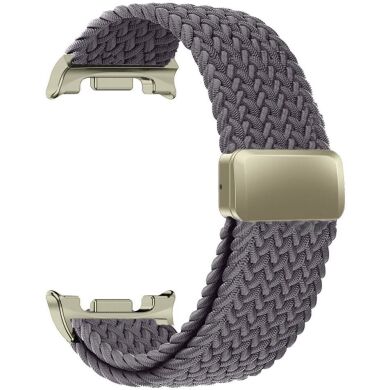 Ремешок ArmorStandart Braided Solo Loop для Samsung Galaxy Watch 8 (40/44mm) / 8 Classic - Charcoal