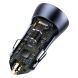 Автомобильное зарядное устройство Baseus Golden Contactor Pro Dual QC (40W, 5A) + кабель Type-C (TZCCJD-A0G) - Dark Grey. Фото 4 из 19