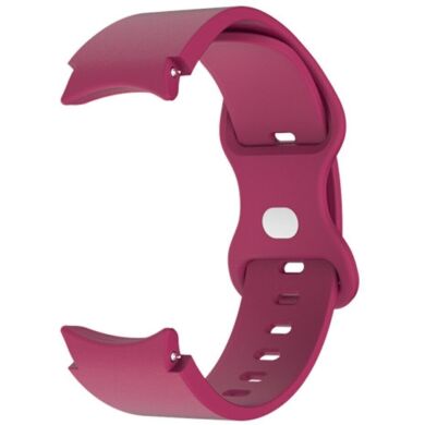 Ремінець Deexe Color Strap для годинників з шириною кріплення 20мм - Wine Red