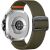 Ремінець Deexe Orbit Flex для Samsung Galaxy Watch 8 (40/44mm) / 8 Classic - Army Green
