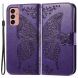 Чехол UniCase Butterfly Pattern для Samsung Galaxy M13 (M135) - Purple. Фото 1 из 7