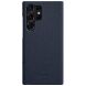 Кожаный чехол MELKCO Leather Case для Samsung Galaxy S23 Ultra (S918) - Dark Blue. Фото 1 из 7