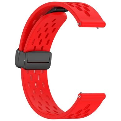 Ремешок Deexe Astra Strap для часов с шириной крепления 20мм - Red