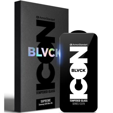 Защитное стекло ArmorStandart Supreme Black Icon (FP) для Samsung Galaxy S26 Ultra (S948) - Black