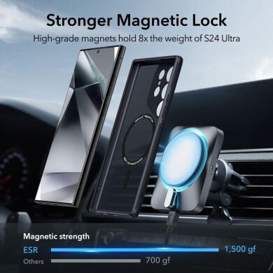 Защитный чехол ESR Classic Hybrid MagSafe для Samsung Galaxy S24 Ultra (S928) - Clear / Black