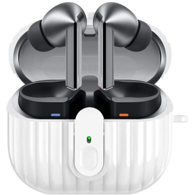 Защитный чехол AHASTYLE WG161 для Samsung Galaxy Buds 3 / Buds 3 Pro - White