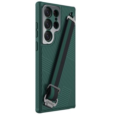 Захисний чохол NILLKIN Strap Case для Samsung Galaxy S23 Ultra - Green