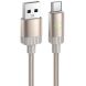 Кабель Hoco X117 USB to Type-C (3A, 1m) - Gold