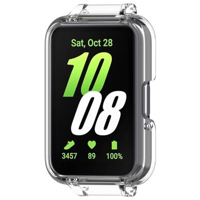 Защитный чехол Deexe Armour Frame для Samsung Galaxy Fit 3 - Transparent White