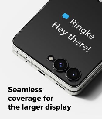 Комплект захисних стекол (2шт) Ringke Cover Display Tempered Glass Pro для Samsung Galaxy Flip 8 (8800328819412)