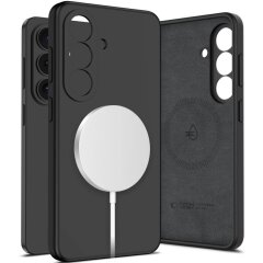 Защитный чехол Tech-Protect Silicone MagSafe для Samsung Galaxy S26 (S942) - Black