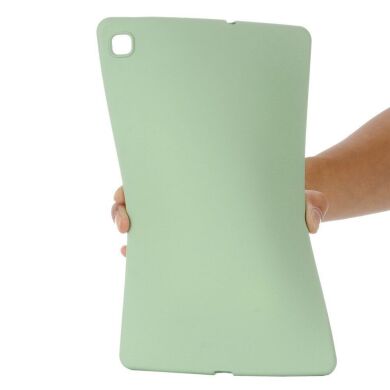 Защитный чехол Deexe Silicone Shell для Samsung Galaxy Tab S6 lite / S6 Lite (2022/2024) - Green