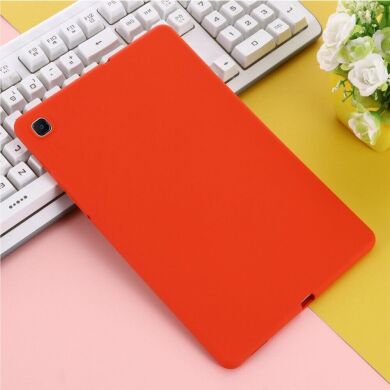 Защитный чехол Deexe Silicone Shell для Samsung Galaxy Tab S6 lite / S6 Lite (2022/2024) - Red