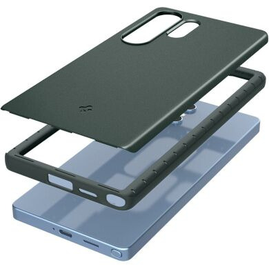 Захисний чохол Spigen (SGP) Thin Fit (MagFit) для Samsung Galaxy S25 Ultra (S938) ACS08947 - Abyss Green
