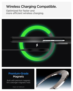 Защитный чехол Spigen Tough Armor Pro (MagFit) для Samsung Galaxy Fold 8 Ultra (ACS11851) - Abyss Green
