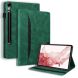 Чехол Deexe Business Style для Samsung Galaxy Tab S10 FE Plus - Green. Фото 1 из 9