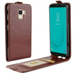 Чохол Deexe Flip Case для Samsung Galaxy J6 2018 (J600), Brown