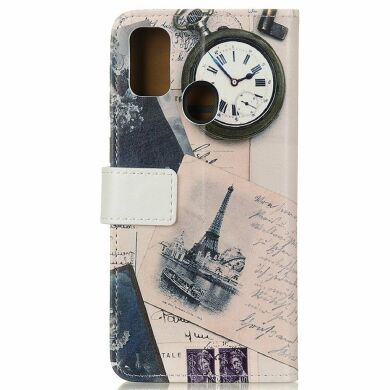 Чохол Deexe Life Style Wallet для Samsung Galaxy A21s (A217) - Eiffel Tower