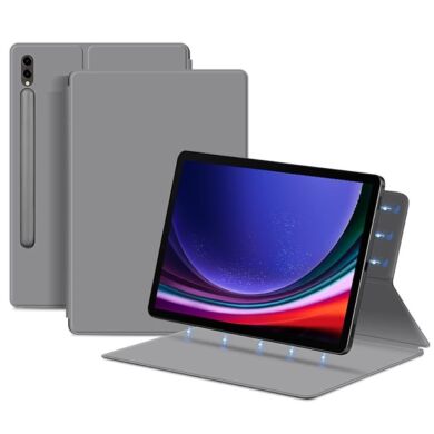 Чехол Deexe Magnetic Case для Samsung Galaxy Tab S9 Plus (X810/816) - Grey