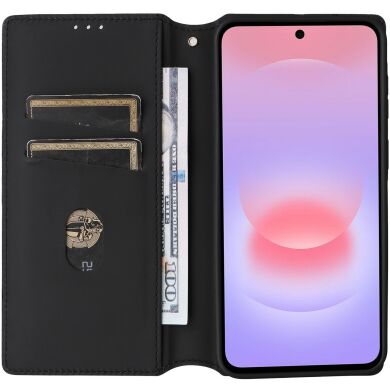 Чехол Deexe Rhombus Book для Samsung Galaxy A37 (A376) - Blue