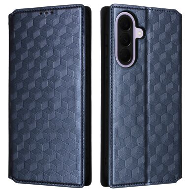 Чехол Deexe Rhombus Book для Samsung Galaxy A37 (A376) - Blue
