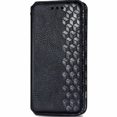 Чехол Deexe Rhombus Wallet для Samsung Galaxy A55 (A556) - Black