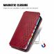 Чохол Deexe Rhombus Wallet для Samsung Galaxy A55 (A556) - Red