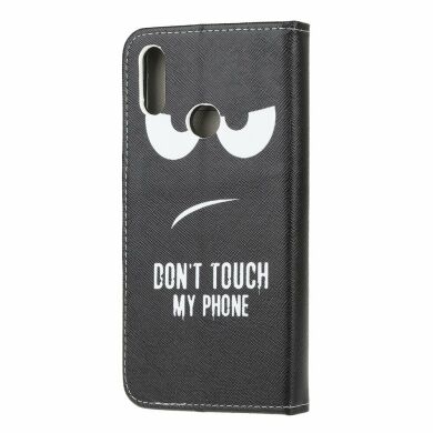 Чехол-книжка Deexe Color Wallet для Samsung Galaxy A10s (A107) - Don't Touch My Phone