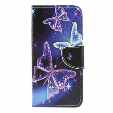 Чохол-книжка Deexe Color Wallet для Samsung Galaxy A50 (A505) - Vivid Butterflies