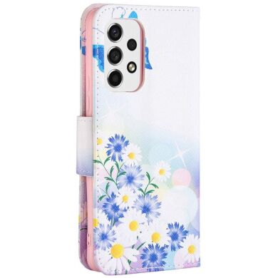 Чохол-книжка Deexe Color Wallet для Samsung Galaxy A53 (A536) - Butterfly and Flowers