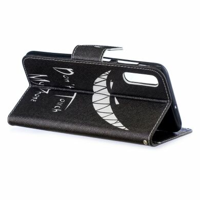 Чохол-книжка Deexe Color Wallet для Samsung Galaxy A70 (A705), Do Not Touch My Phone