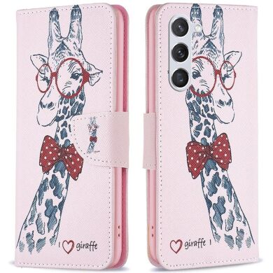 Чехол-книжка Deexe Color Wallet для Samsung Galaxy S24 (S921) / Galaxy S25 (S931) - Giraffe