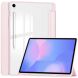 Чехол-книжка Deexe Crystal Back для Samsung Galaxy Tab S10 FE Plus - Pink. Фото 1 из 8