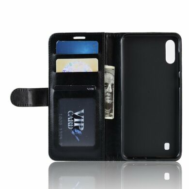 Чохол-книжка Deexe Wallet Style для Samsung Galaxy M10 (M105) - Black