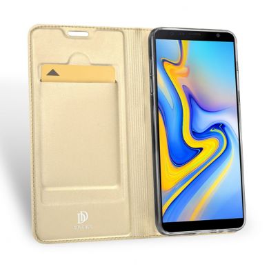 Чехол-книжка DUX DUCIS Skin Pro для Samsung Galaxy J6+ (J610) - Gold