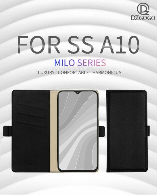 Чехол-книжка DZGOGO Milo Series для Samsung Galaxy A10 (A105) - Rose Gold