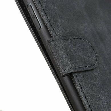 Чехол-книжка KHAZNEH Retro Wallet для Samsung Galaxy A01 Core (A013) - Black