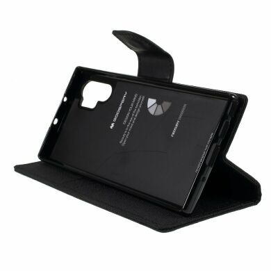 Чохол-книжка MERCURY Canvas Diary для Samsung Galaxy Note 10+ (N975) - Black