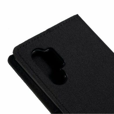 Чохол-книжка MERCURY Canvas Diary для Samsung Galaxy Note 10+ (N975) - Black